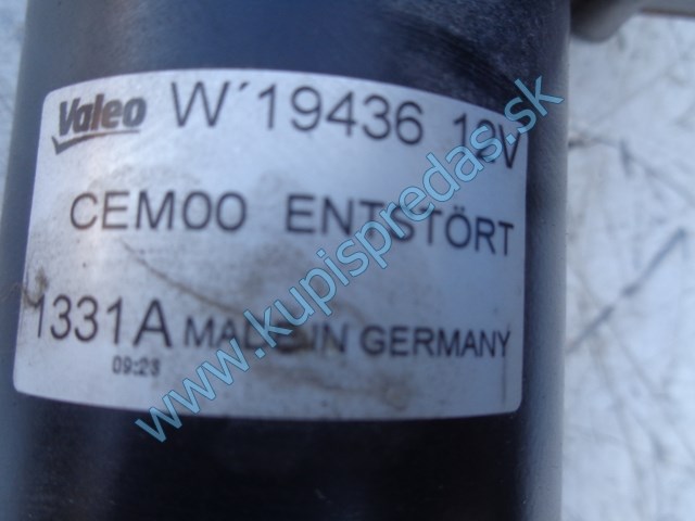 predný mechanizmus stieračov na citroen c4, 9687382580